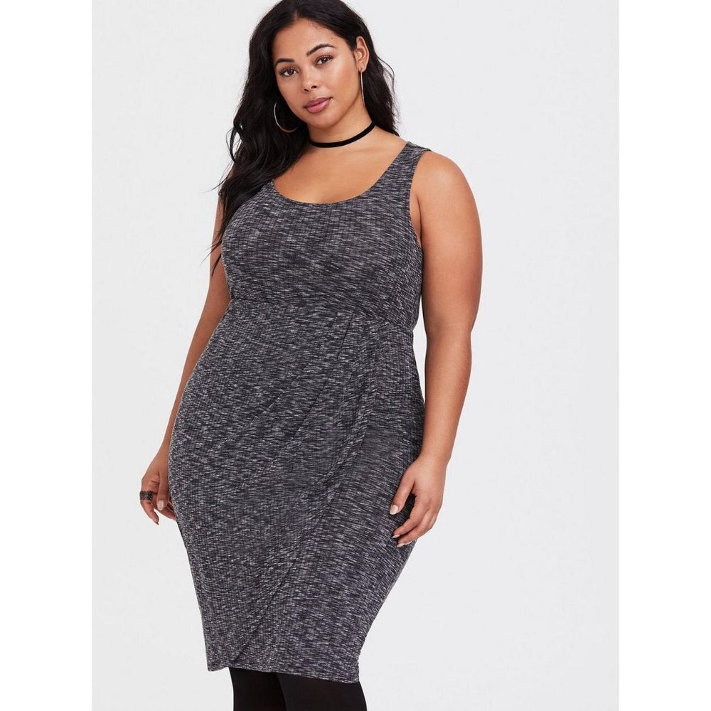 Torrid Mini Rib Bodycon Dress